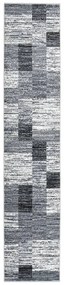 vidaXL Passadeira 60x250 cm polipropileno cinzento