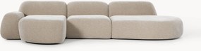 Sofá de canto modular com chaise longue Wolke (4 lugares)