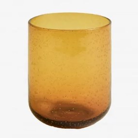 Pack De 4 Copos De Vidro Gulix 32 Cl Ocre Amarelo - Sklum