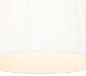 LED Moderno candeeiro de parede branco e bronze com candeeiro de leitura - Renier Moderno