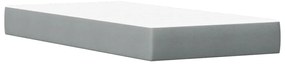 Cama com colchão 90x200 cm pinho maciço castanho-mel