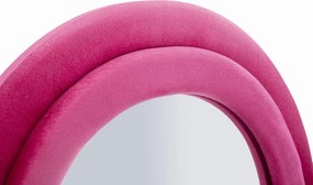 ESPELHO DE PAREDE MIKI VELUDO 60X4X160 CM (TAMANHO DO ESPELHO INTERIOR 39X135) FUXIA