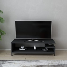 Móvel TV Reilly – Preto Antracite – 120 cm x 44,6 cm x 37,6 cm