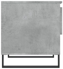 Mesas de centro 2 pcs 50x46x50 cm deriv. madeira cinza-cimento