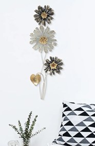 PAINEL 3D DE FERRO DE PAREDE SIMPLES CM 35X5,5X88 MULTICOLOR