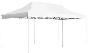 vidaXL Tenda dobrável profissional para festas alumínio 6x3 m branco