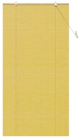 Persianas e Sombras de Janela Amarelo 100 x 220 cm Bambu