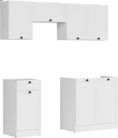 Conjunto de cozinha modular Classic White 118