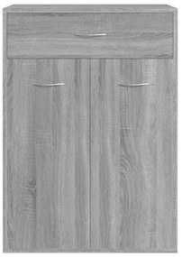 Sapateira 60x35x84 cm derivados de madeira cinzento sonoma