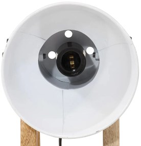 Candeeiro de secretária 25 W 30x17x40 cm E27 branco
