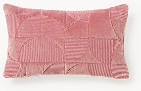 Capa de almofada bordada com padrão geométrico Verina