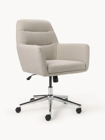 Cadeira de escritório com apoio de braços e regulável em altura Benson