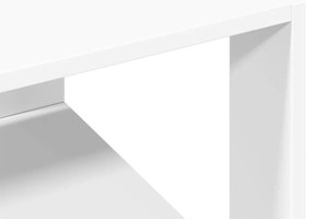 Mesa de centro 51,5x51,5x30 cm derivados de madeira branco
