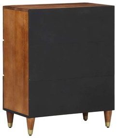 Buffet 60x33x75 cm Madeira Sólida de Mangueira
