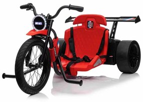 Mota Triciclo para Drift de 24 volts com motores de 775 watts Vermelha
