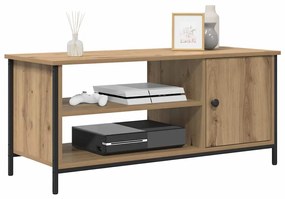 Gabinete para TV carvalho artisiano 100 x 40 x 45 cm