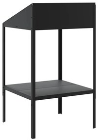 Suporte para plantas 56,5x54,5x100 cm aço galvanizado antracite