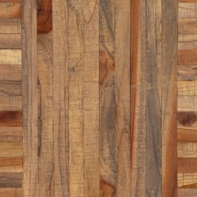 Móvel de TV 110x30x39 cm teca recuperada maciça