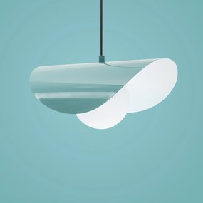 Candeeiro de Teto Vatoz – Turquesa – Diâmetro 50 cm