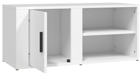 Móveis TV 2pcs 80x31,5x36 cm derivados de madeira branco