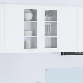 vidaXL Armário suspenso Riga Branco 40 x 31 x 80 cm Madeira processada