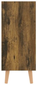 Aparador 90x30x72 cm derivados de madeira carvalho fumado