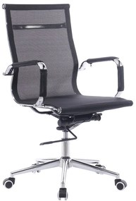 Cadeira  de escritório IGOR, giratório, rede preta