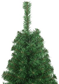 Árvore de Natal artificial com ramos grossos 120 cm PVC verde