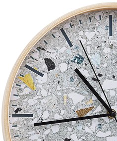 Relógio de parede azul claro ø 31 cm GORDOLA Beliani