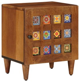 vidaXL Armário de Cabeceira Castanho 40 x 33 x 46 cm