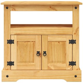 Móvel de TV Corona Range em pinho mexicano 80x43x78 cm
