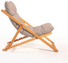 Conjunto de Mesa e Cadeiras de Jardim My005 – Castanho Natural – 40x40
