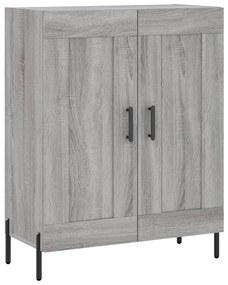Armário alto 69,5x34x180 cm derivados de madeira sonoma cinza
