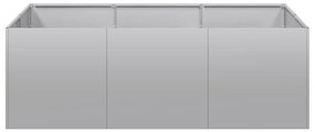 Planter 120x80x40 cm aço galvanizado