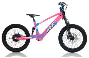 Bicicleta elétrica infantil 750W 20" RXF Evo Racing Rosa