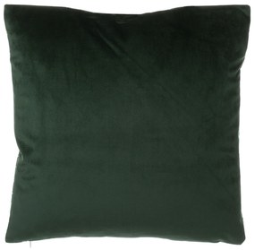 Conjunto de 2 almofadas decorativas em veludo verde escuro 45 x 45 cm CELOSIA Beliani