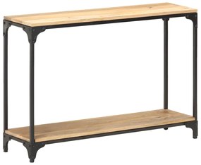 Mesa consola 110x30x75 cm madeira de mangueira maciça