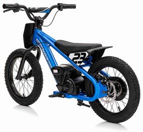 Bicicleta Eletrica Crianças 24V 250W Motor BAIGOR 23 PRO Azul