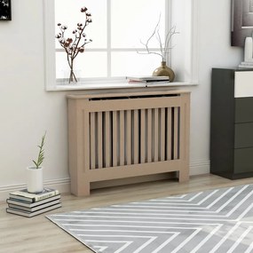 vidaXL Cobertura de radiador 112x19x81,5 cm MDF