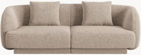 Sofá em chenille Tulum (2 lugares), L 180 cm