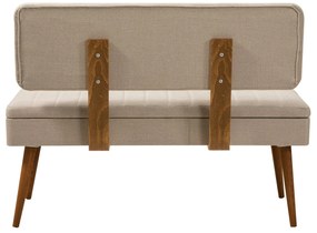 **** Conjunto Extensível de Mesa de Jantar e Cadeiras Vina – Nogal e C
