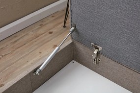 Sofá de Canto Eva – Creme – 210 x 82 x 195 cm
