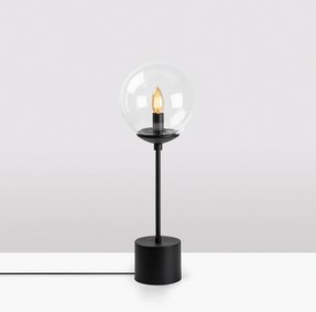 Candeeiro de Mesa Globo – Preto – 20 x 20 x 57 cm
