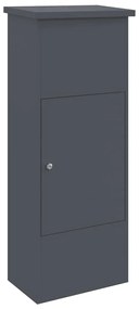 Caixa para entrega de pacotes Antracite 44,5 x 29 x 110,5 cm