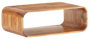 vidaXL Mesa de centro 90x50x30 cm madeira de acácia maciça