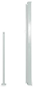 Toldo lateral para pátio/terraço 160 x 300 cm preto