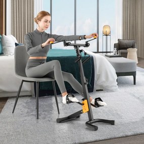 Bicicleta ergométrica com pedais dobrável para mãos, braços, pernas e joelhos Equipamento de reabilitação para idosos