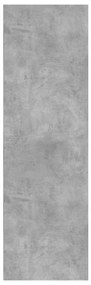 Estante/aparador 66x30x98 cm contraplacado cinzento cimento