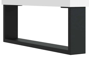 Armário de casa de banho 80x33x60 cm derivados madeira branco