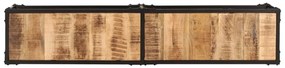 Móvel de TV 150x30x41 cm madeira de mangueira maciça